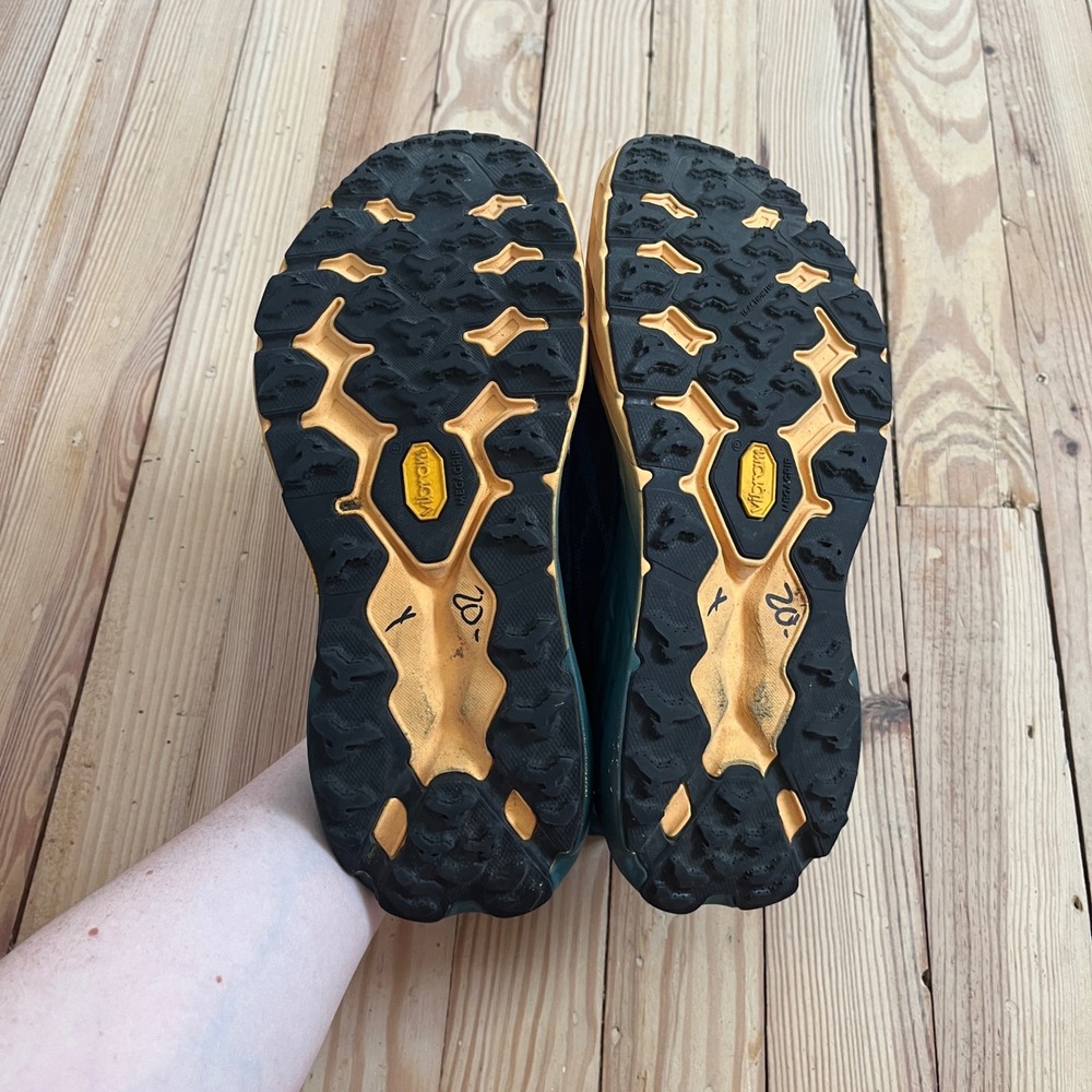 Hoka Speedgoat 5 GTX Womens 8.5 Teal Yellow Waterproof Trail Running Shoes - Picture 8 of 8